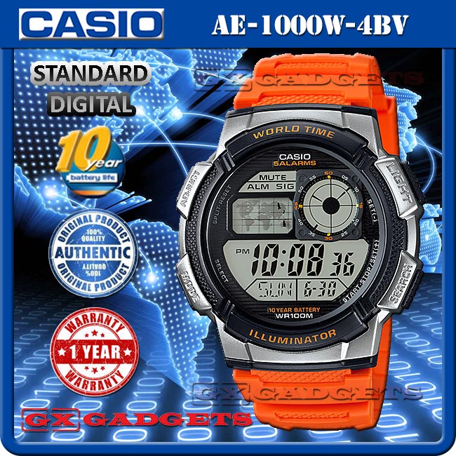 Casio 3198 ae-1000w user manual